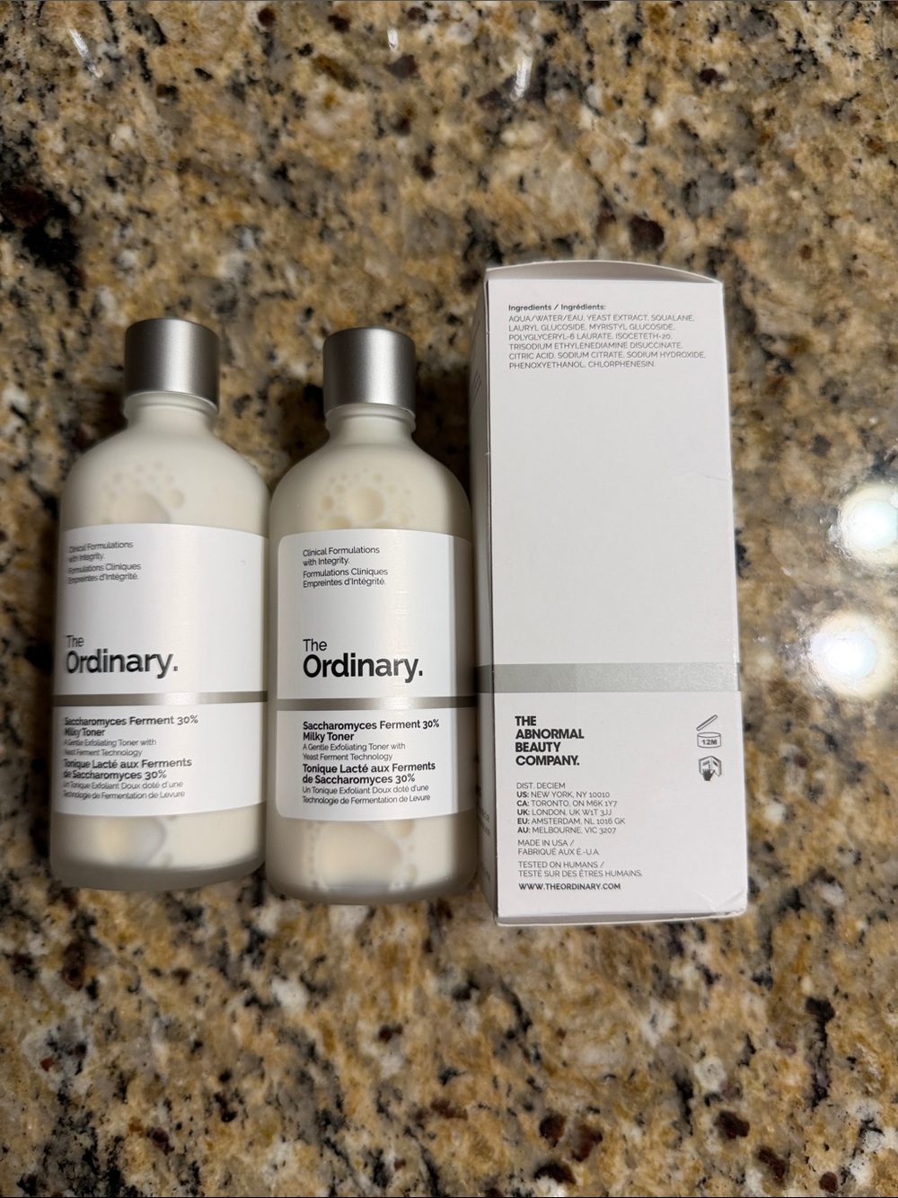 The Ordinary Saccharomyces Ferment 30% Milky Toners